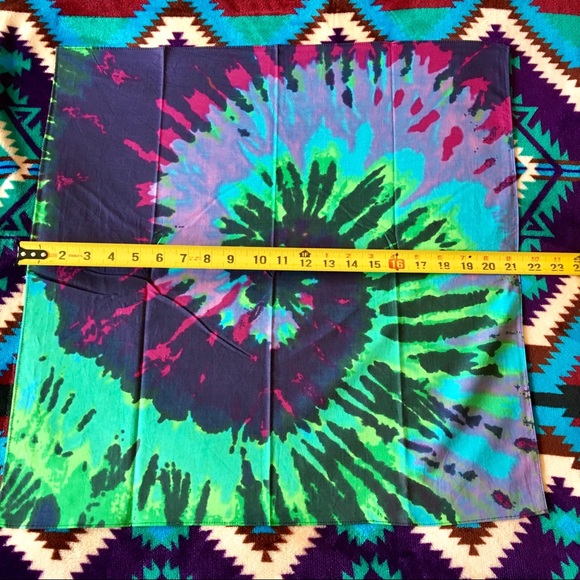 NWOT☮️Hippy Boho colorful 💜🦋bandana/face mask😷 - Picture 3 of 5